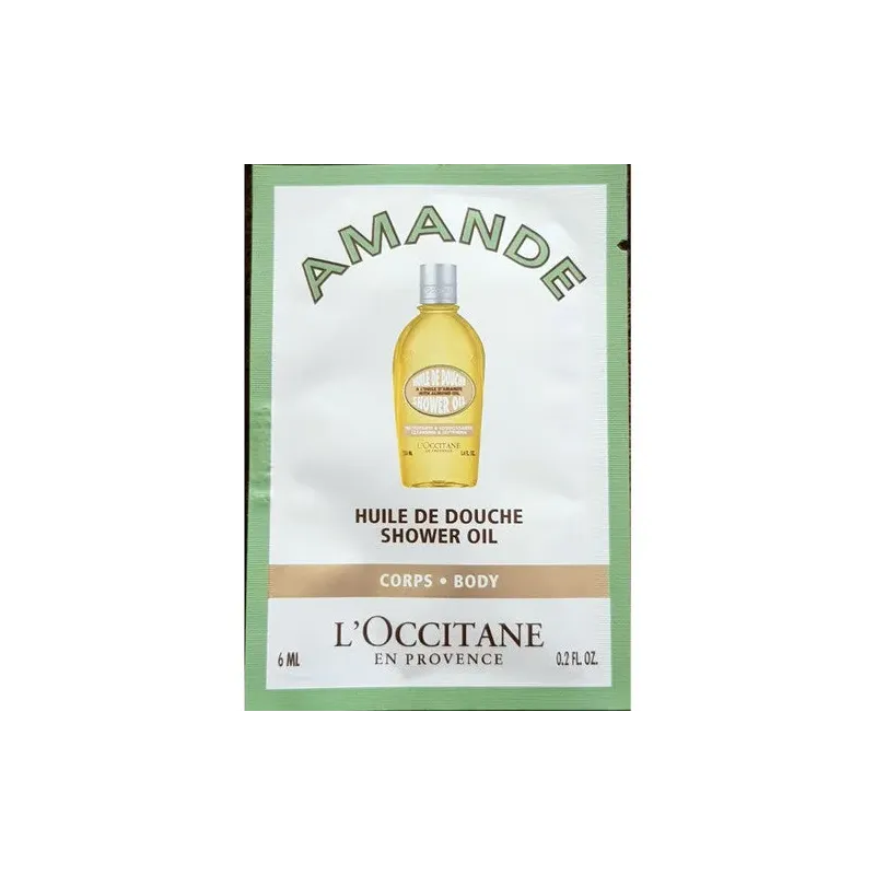 L'OCCITANE AMANDE HUILE DE DOUCHE BRUSEOLIE 6 ML 0,2 fl. oz.